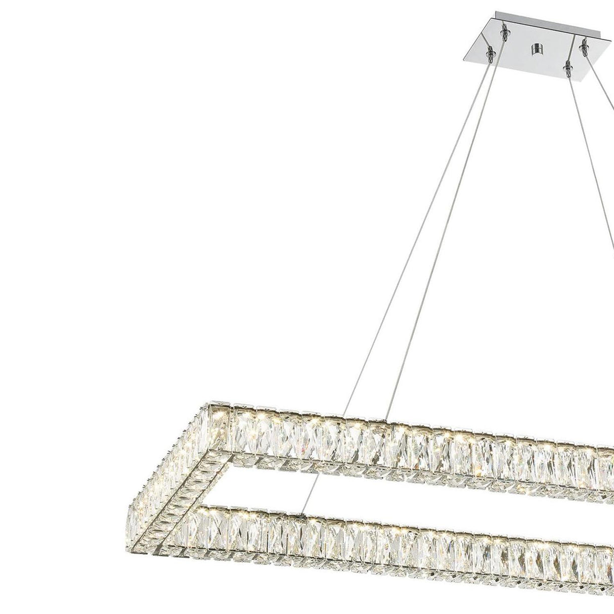 Crystorama Kinsley 50'' Polished Chrome Chandelier
