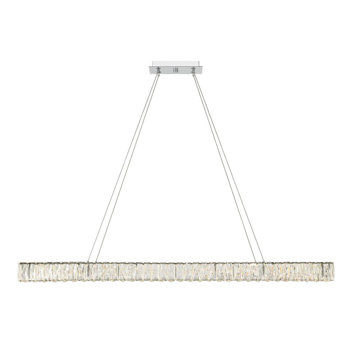 Crystorama Kinsley 50'' Polished Chrome Chandelier
