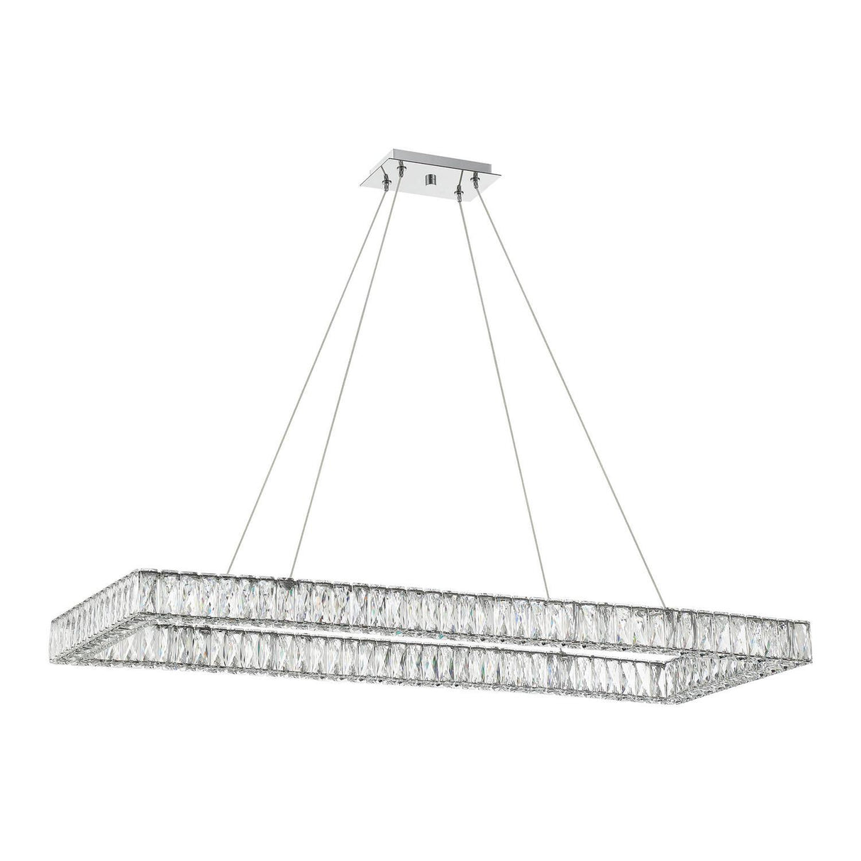 Crystorama Kinsley 50'' Polished Chrome Chandelier