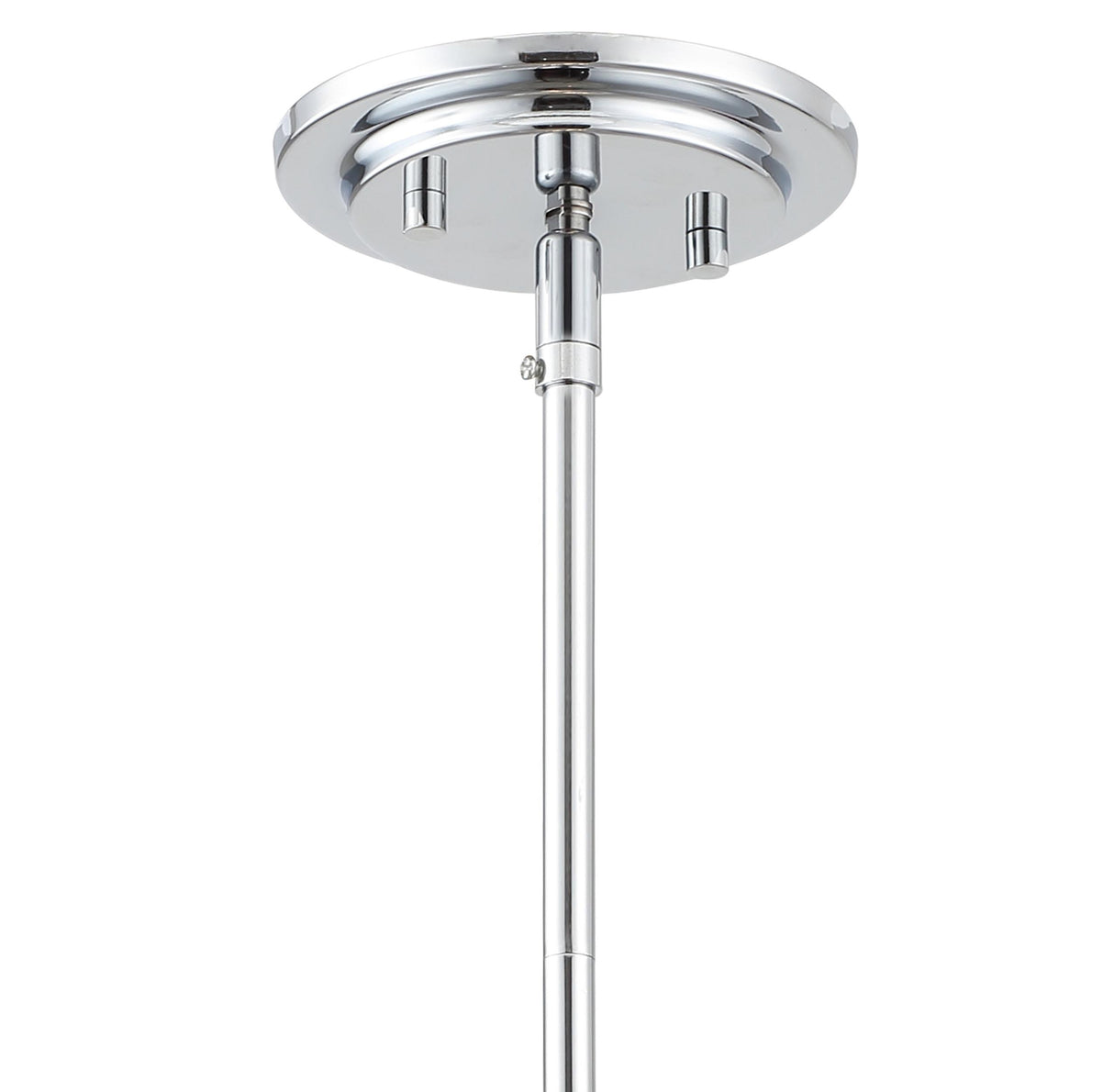 Crystorama Kai 12" Polished Chrome Pendant