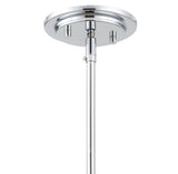 Crystorama Kai 12" Polished Chrome Pendant