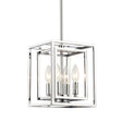 Crystorama Kai 8'' Polished Chrome Pendant