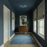 Crystorama Esme 22.5'' Aged Brass Semi Flush Mount