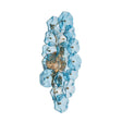 Crystorama Esme 23'' Aged Brass Sconce