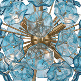 Crystorama Esme 18.25'' Aged Brass Chandelier