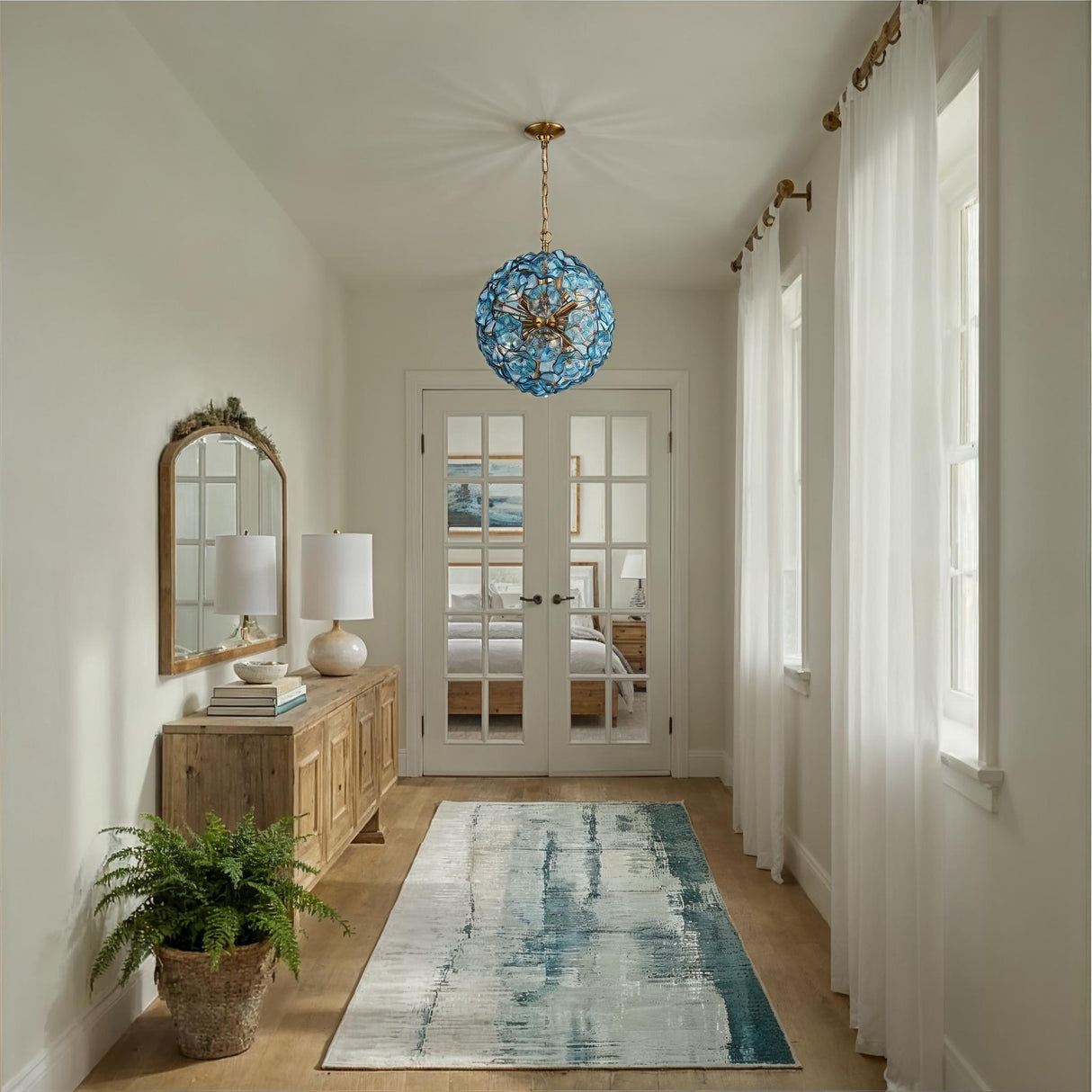 Crystorama Esme 18.25'' Aged Brass Chandelier