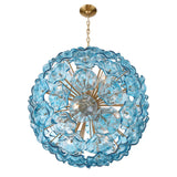 Crystorama Esme 28'' Aged Brass Chandelier