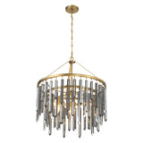 Crystorama Gemma 24'' Modern Gold Chandelier