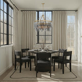 Crystorama Gemma 32'' Modern Gold Chandelier