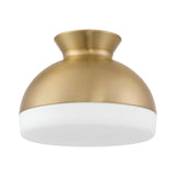 Crystorama Brian Patrick Flynn Gidget 15'' Vibrant Gold Flush Mount