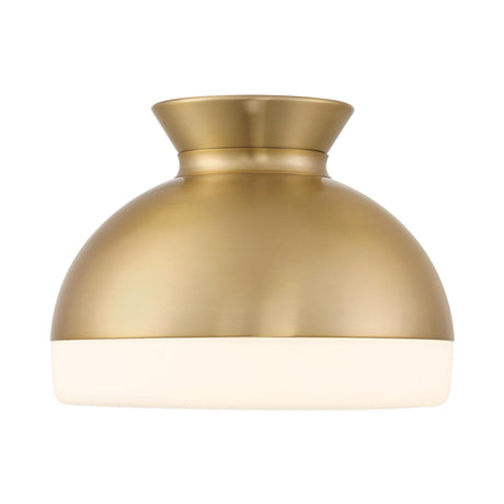 Crystorama Brian Patrick Flynn Gidget 15'' Vibrant Gold Flush Mount
