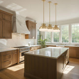 Crystorama Brian Patrick Flynn Gidget 15'' Vibrant Gold Pendant