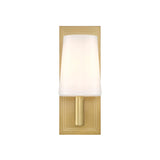 Crystorama Hogan 4.5'' Aged Brass Sconce