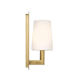 Crystorama Hogan 4.5'' Aged Brass Sconce