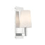 Crystorama Hogan 4.5'' Polished Chrome Sconce