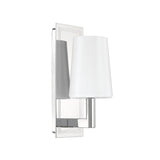 Crystorama Hogan 4.5'' Polished Chrome Sconce