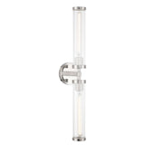 Crystorama Jarvis 29'' LED Polished Nickel Sconce