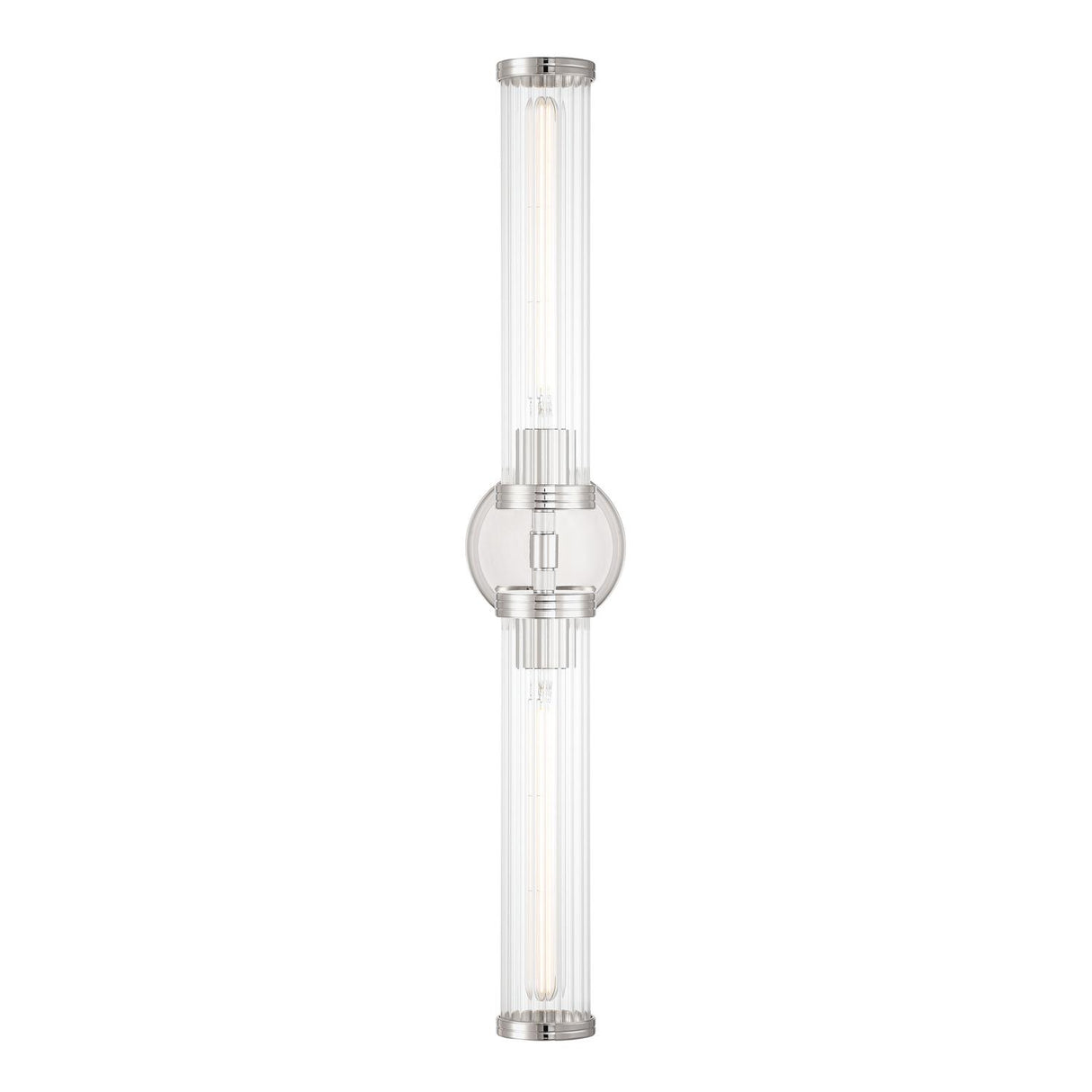 Crystorama Jarvis 29'' LED Polished Nickel Sconce
