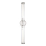 Crystorama Jarvis 29'' LED Polished Nickel Sconce