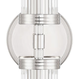 Crystorama Jarvis 29'' LED Polished Nickel Sconce