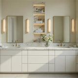 Crystorama Jarvis 24.5'' LED Aged Brass Sconce