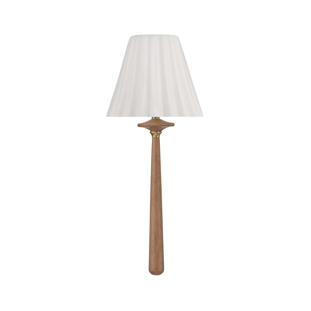 Crystorama Jules 7.5'' LED Aged Brass + Wood Sconce