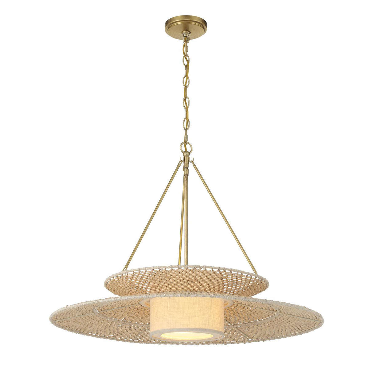 Crystorama Juniper 29.5'' Soft Gold Chandelier