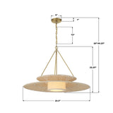 Crystorama Juniper 29.5'' Soft Gold Chandelier