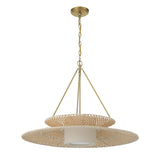 Crystorama Juniper 29.5'' Soft Gold Chandelier