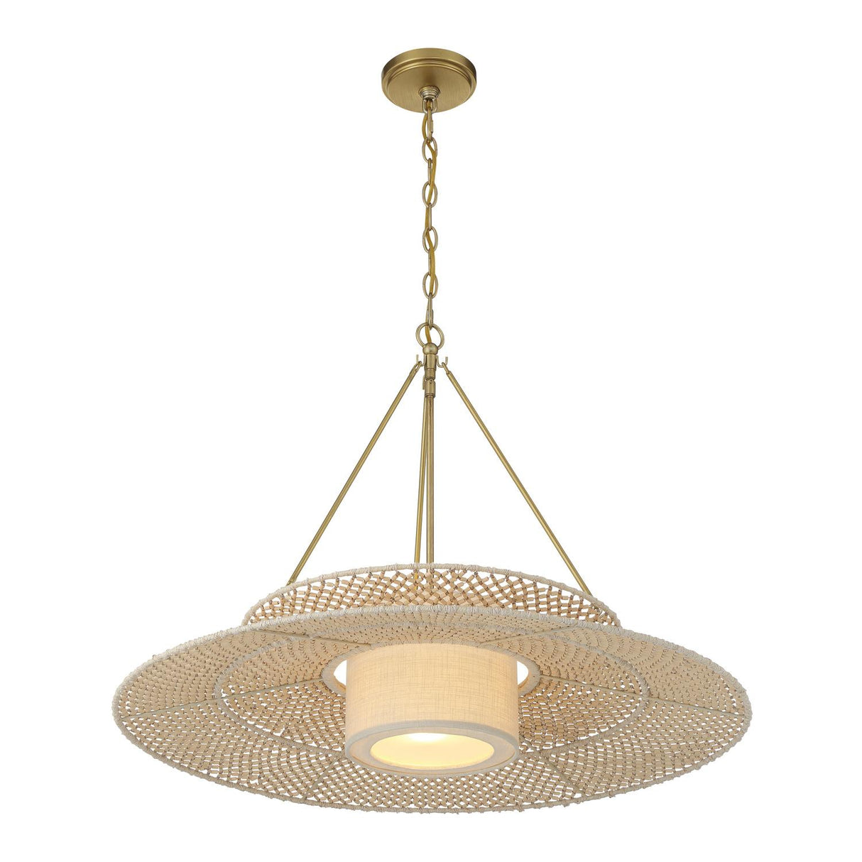 Crystorama Juniper 29.5'' Soft Gold Chandelier
