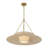 Crystorama Juniper 29.5'' Soft Gold Chandelier