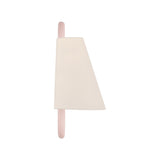 Crystorama Jojo 11.75'' Vibrant Gold + Blush Sconce