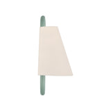Crystorama Jojo 11.75'' Vibrant Gold + Green Sconce