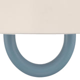 Crystorama Jojo 11.75'' Vibrant Gold + Blue Sconce