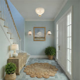 Crystorama Jojo 11.75'' Vibrant Gold + Blue Sconce