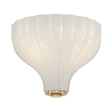Crystorama Layton 9.75'' Luxe Gold Semi Flush Mount