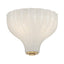 Crystorama Layton 9.75'' Luxe Gold Semi Flush Mount