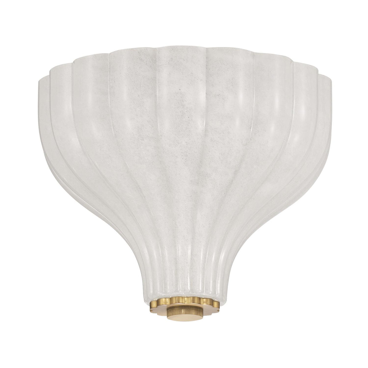 Crystorama Layton 9.75'' Luxe Gold Semi Flush Mount