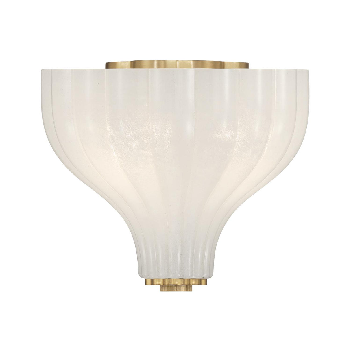 Crystorama Layton 9.75'' Luxe Gold Semi Flush Mount