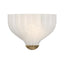 Crystorama Layton 9.5'' LED Luxe Gold Sconce