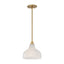 Crystorama Layton 9.75'' Luxe Gold Pendant