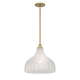 Crystorama Layton 15'' Luxe Gold Pendant