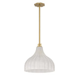 Crystorama Layton 15'' Luxe Gold Pendant