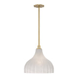 Crystorama Layton 15'' Luxe Gold Pendant