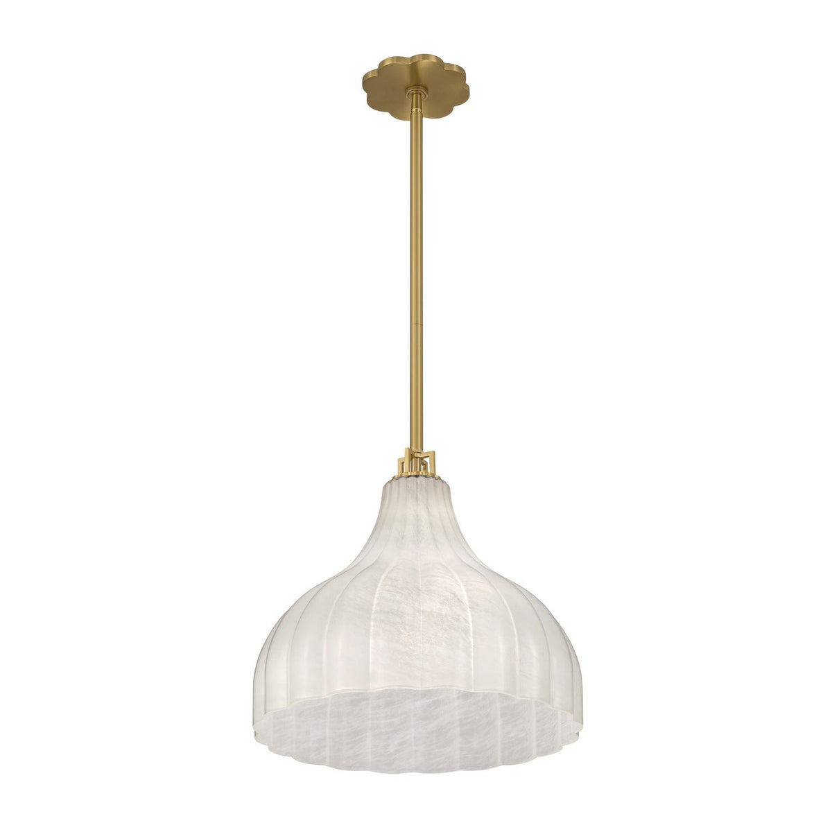 Crystorama Layton 15'' Luxe Gold Pendant