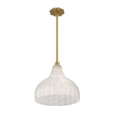 Crystorama Layton 15'' Luxe Gold Pendant