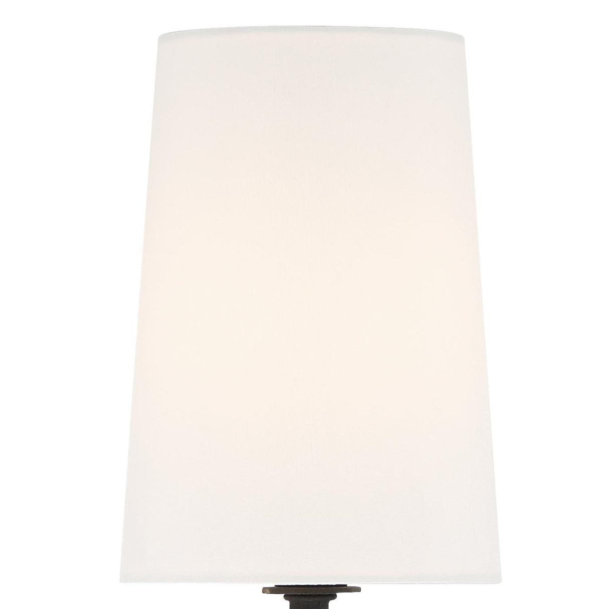 Crystorama Lena 4.5'' Black Forged Sconce