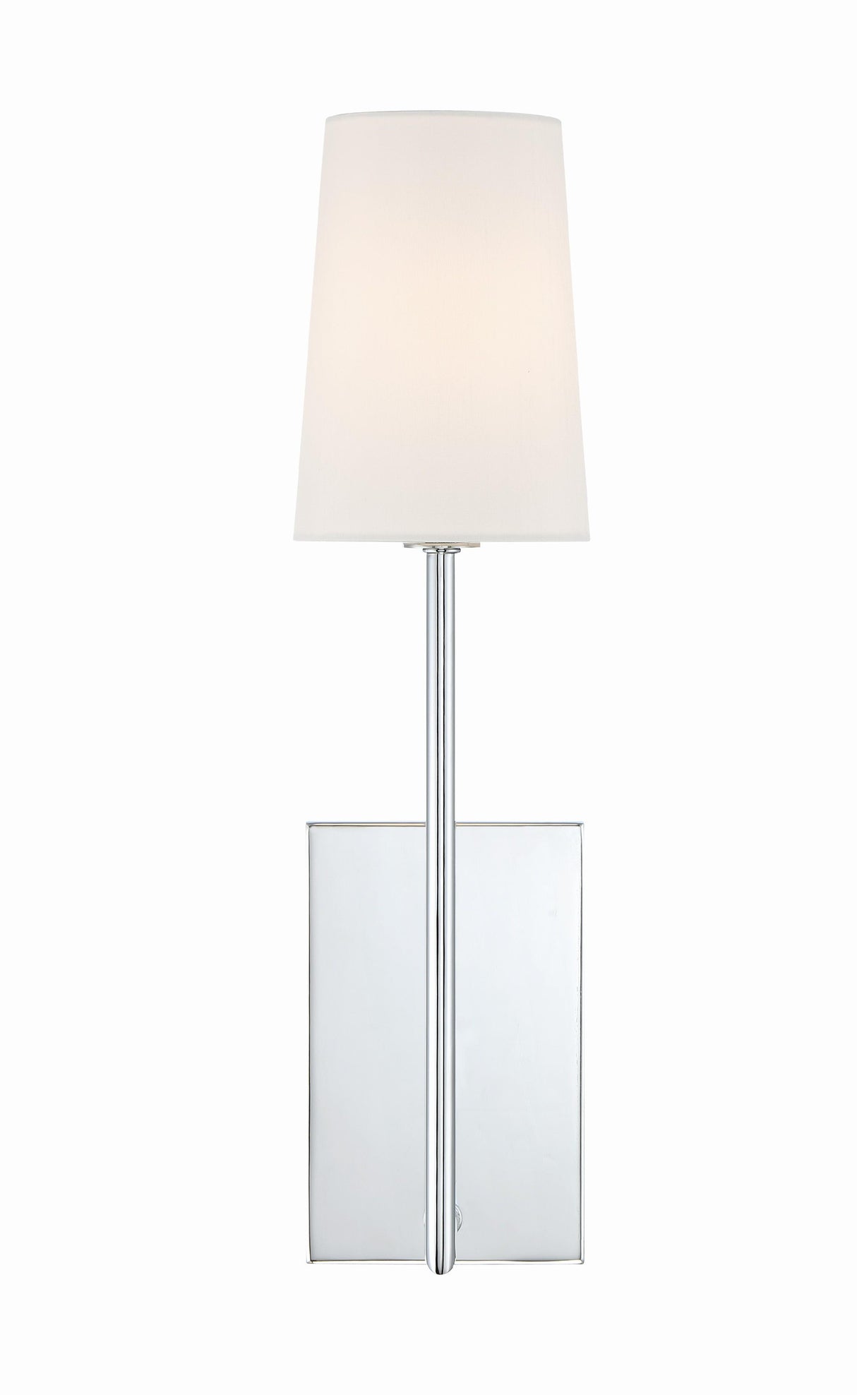 Crystorama Lena 4.5'' Polished Chrome Sconce