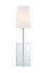 Crystorama Lena 4.5'' Polished Chrome Sconce