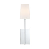Crystorama Lena 4.5'' Polished Chrome Sconce